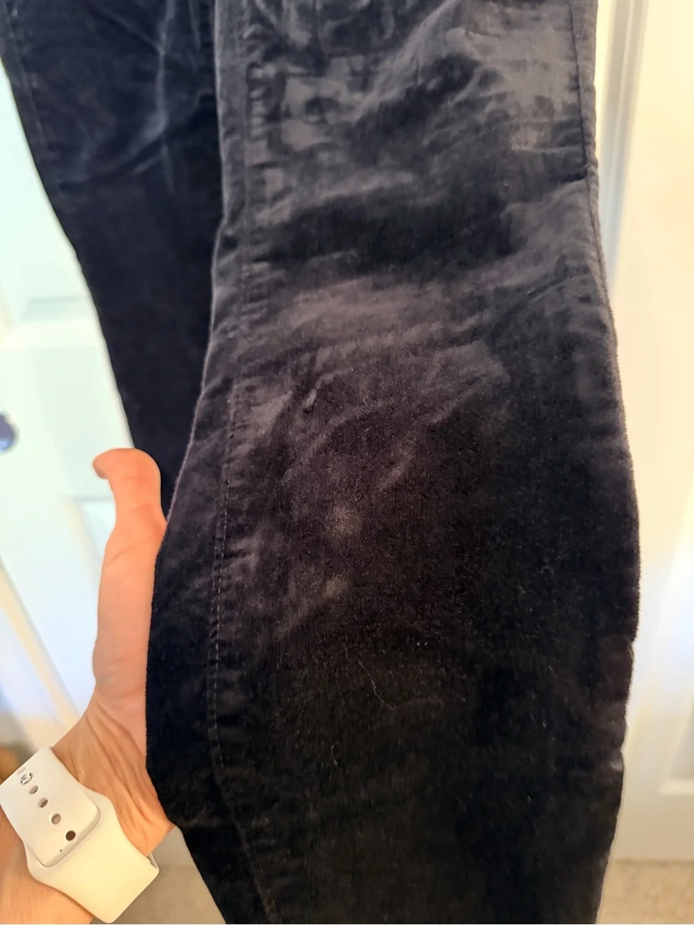 Ann Taylor Skinny Velvety Jeans in black